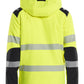 Blaklader High vis Winterjas 44002513 lichtgewicht softshell HiVis fluo geel-zwart(3399)