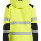 Blaklader High Vis Winterjas 44002513 lichtgewicht softshell HiVis fluo geel-zwart(3399)