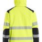 Blaklader High vis Winterjas 44002513 lichtgewicht softshell HiVis fluo geel-zwart(3399)