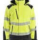 Blaklader High Vis Winterjas 44002513 lichtgewicht softshell HiVis fluo geel-zwart(3399)