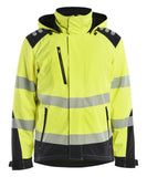 Blaklader High Vis Winterjas 44002513 lichtgewicht softshell HiVis fluo geel-zwart(3399)