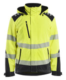 Blaklader High vis Softshell Winterjas 44002513 lichtgewicht softshell HiVis fluo geel-zwart(3399)