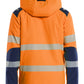 Blaklader High vis Softshell Winterjas 44002513 lichtgewicht softshell HiVis fluo oranje-marineblauw(5389)