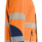 Blaklader High Vis Winterjas 44002513 lichtgewicht softshell HiVis fluo oranje-marineblauw(5389)