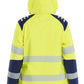 Blaklader High Vis Dames jassen 44012513 lichtgewicht softshell HiVis fluo geel-marineblauw(3389)