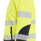 Blaklader High vis Softshell Dames jassen 44012513 lichtgewicht softshell HiVis fluo geel-zwart(3399)