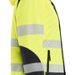 Blaklader High vis Softshell Dames jassen 44012513 lichtgewicht softshell HiVis fluo geel-zwart(3399)