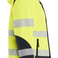 Blaklader High Vis Dames jassen 44012513 lichtgewicht softshell HiVis fluo geel-zwart(3399)