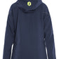 Blaklader Dames Jack 44031917 stretch shell donker marineblauw-fluo geel(8633)