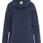 Blaklader Dames Jack 44031917 stretch shell donker marineblauw-fluo geel(8633)