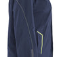 Blaklader Dames Jack 44031917 stretch shell donker marineblauw-fluo geel(8633)