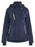 Blaklader Dames Stretch Dames Jack 44031917 shell donker marineblauw-fluo geel(8633)