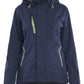 Blaklader Dames Jack 44031917 stretch shell donker marineblauw-fluo geel(8633)