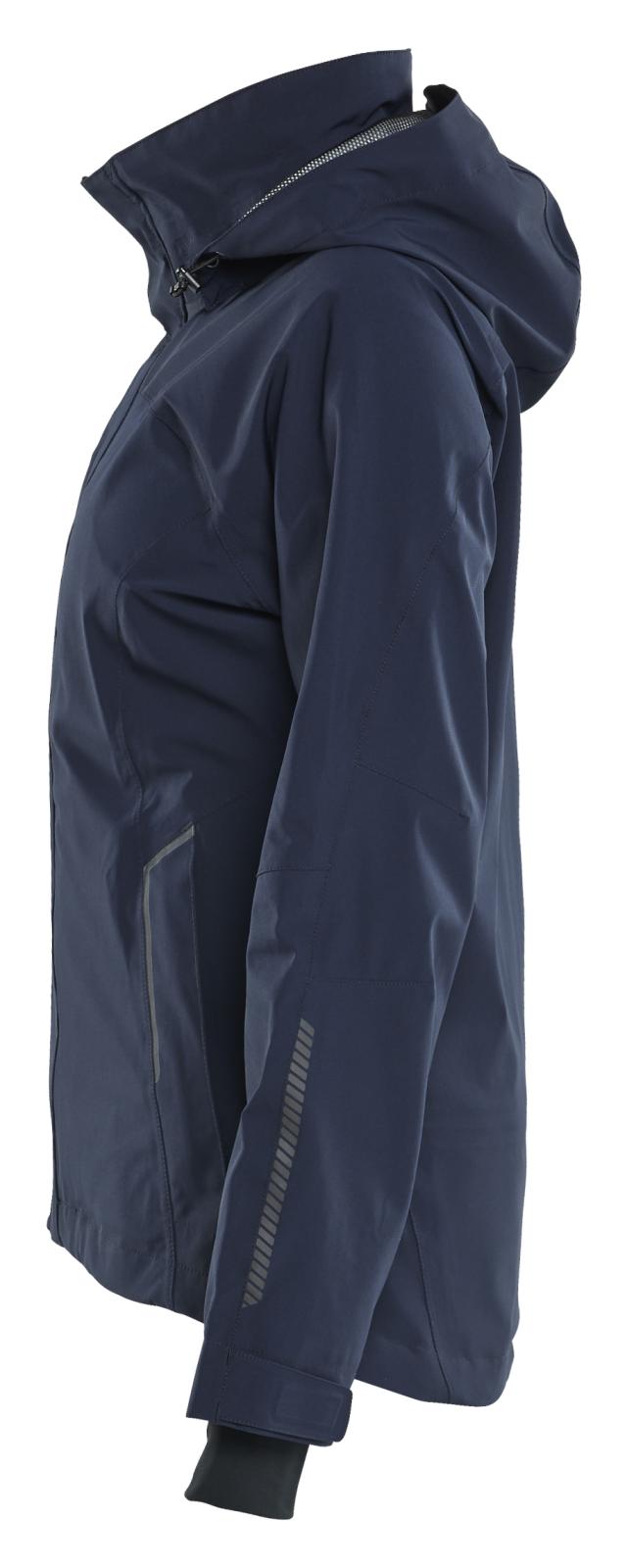 Blaklader Dames Jack 44031917 stretch shell donker marineblauw-zwart(8699)