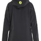Blaklader Dames Jack 44031917 stretch shell zwart-fluo geel(9933)