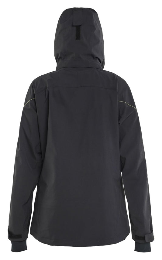 Blaklader Dames Jack 44031917 stretch shell zwart-fluo geel(9933)