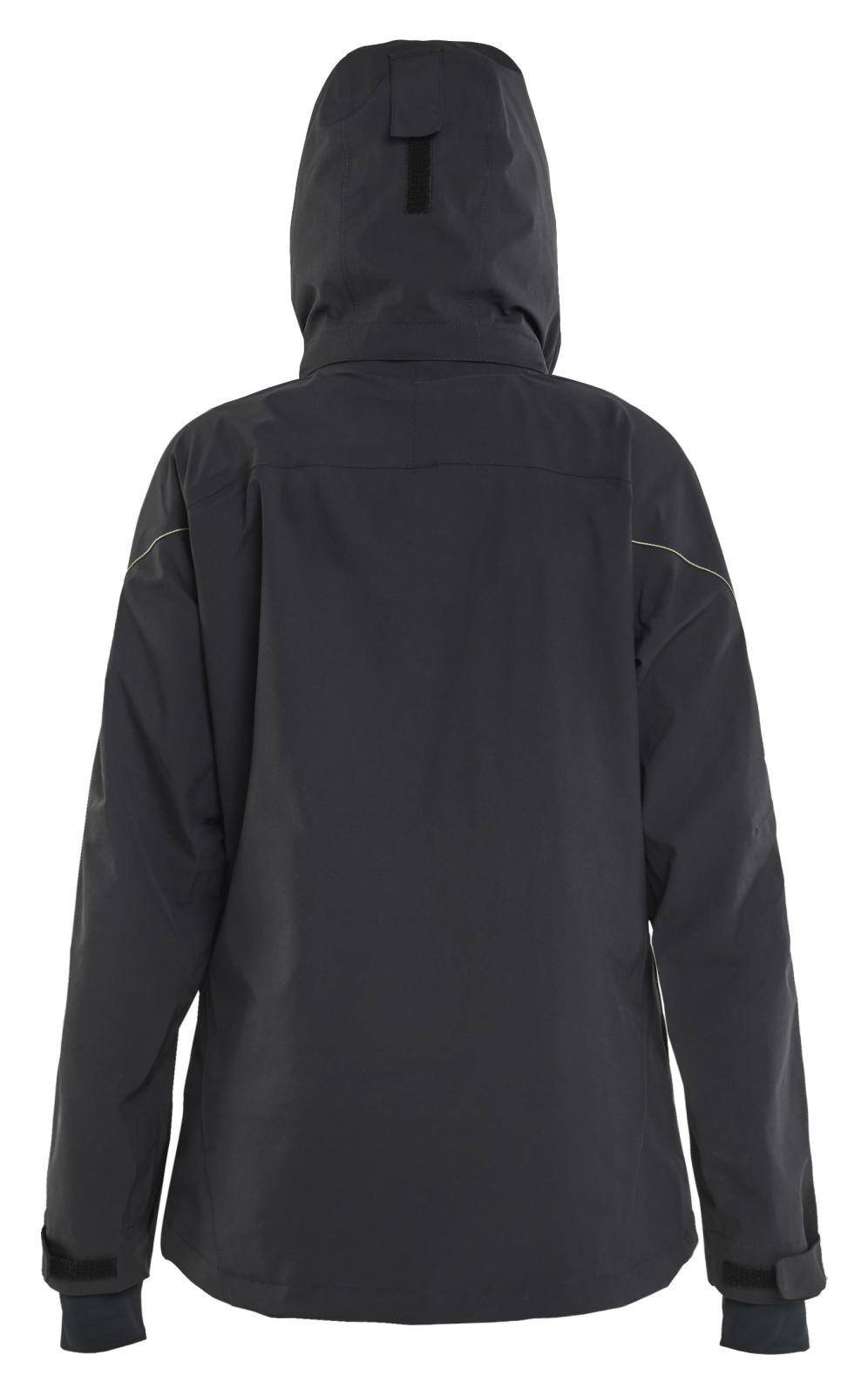 Blaklader Dames Jack 44031917 stretch shell zwart-fluo geel(9933)