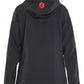 Blaklader Dames Jack 44031917 stretch shell zwart-rood(9956)