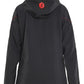 Blaklader Dames Jack 44031917 stretch shell zwart-rood(9956)