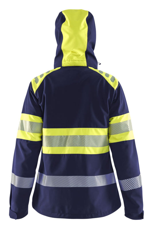 Blaklader jassen 44042513 marineblauw-fluo geel(8933)