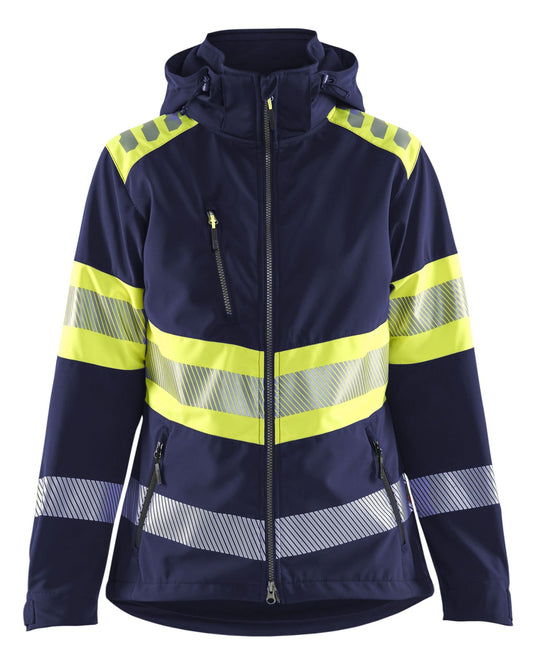 Blaklader jassen 44042513 marineblauw-fluo geel(8933)