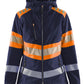 Blaklader High Vis Dames Jack 44042513 softshell dames HiVis waterdicht winddicht ademend marineblauw-oranje(8953)