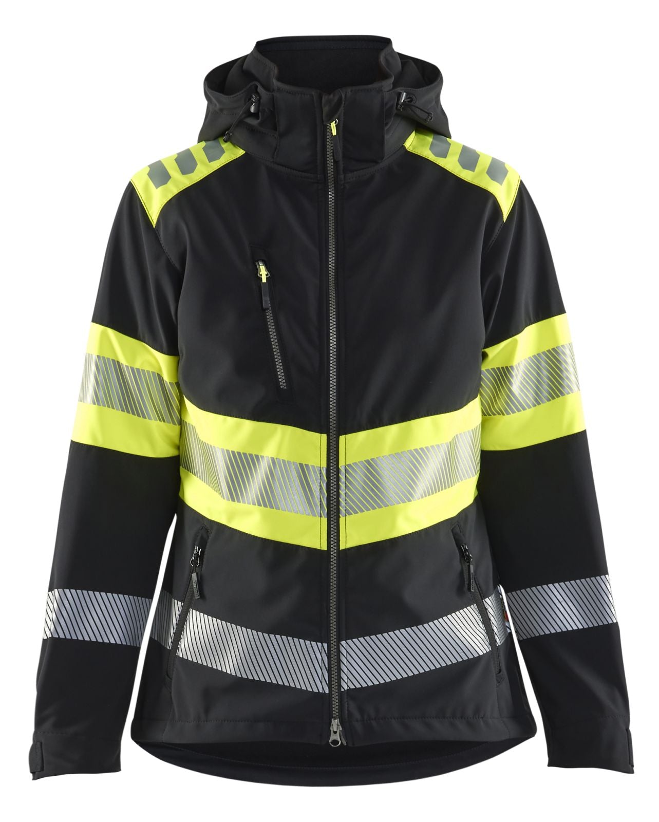 Blaklader jassen 44042513 zwart-fluo geel(9933)