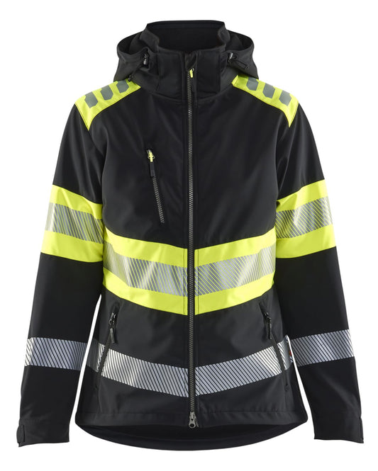 Blaklader jassen 44042513 zwart-fluo geel(9933)