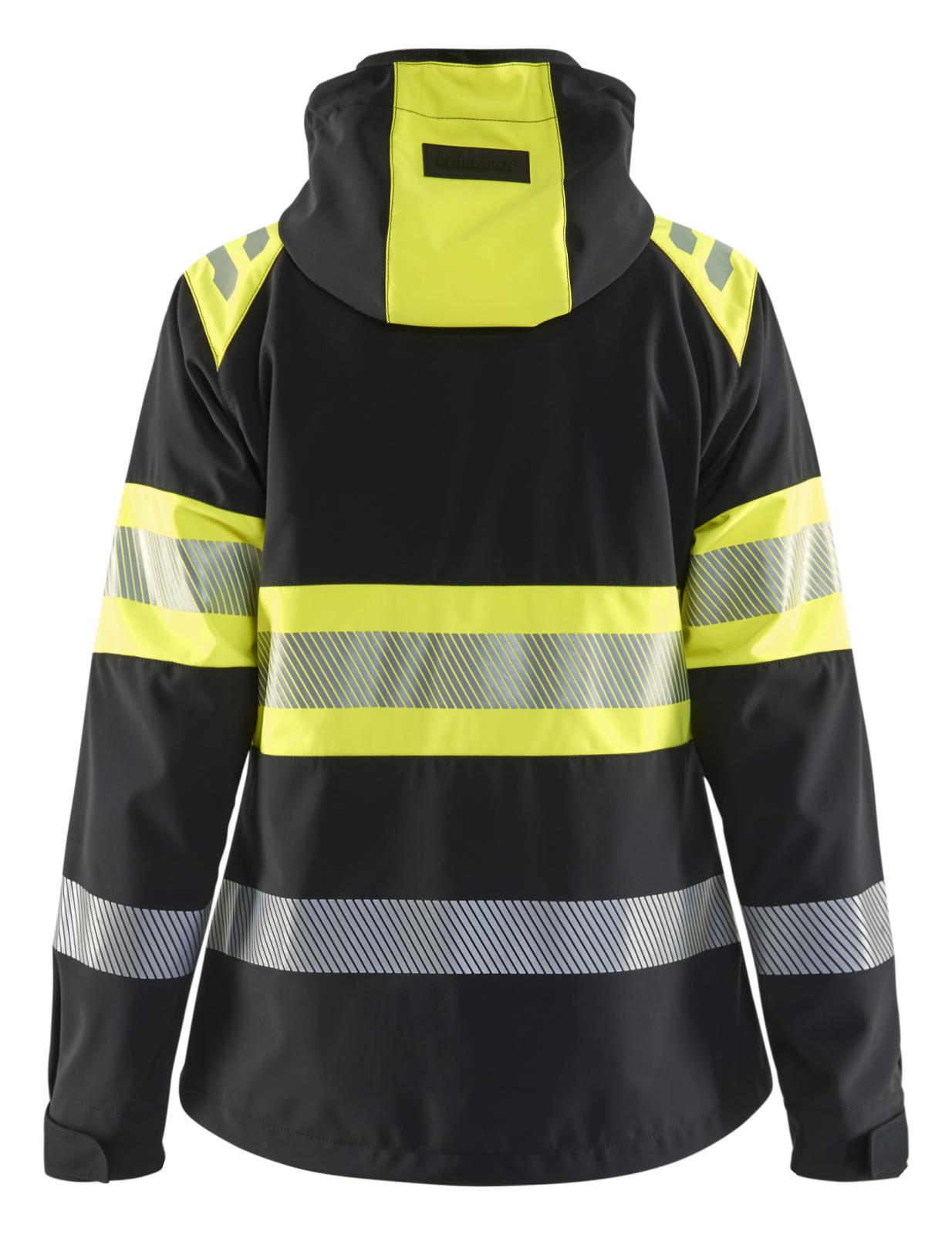 Blaklader jassen 44042513 zwart-fluo geel(9933)
