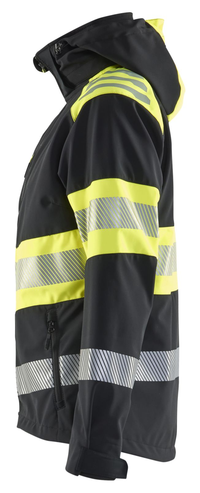 Blaklader jassen 44042513 zwart-fluo geel(9933)