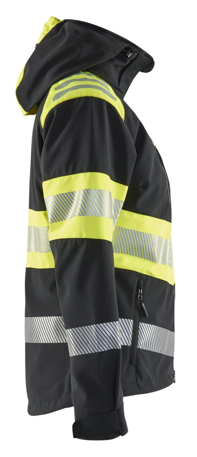 Blaklader jassen 44042513 zwart-fluo geel(9933)