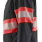 Blaklader High Vis Dames Jack 44042513 softshell dames HiVis waterdicht winddicht ademend zwart-fluo rood(9955)