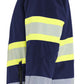 Blaklader Dames High Vis Jack 44062513 Lichtgewicht softshell gevoerd HiVis marineblauw-fluo geel(8933)