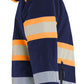 Blaklader Dames High Vis Jack 44062513 Lichtgewicht softshell gevoerd HiVis marineblauw-oranje(8953)