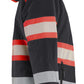 Blaklader Dames High Vis Jack 44062513 Lichtgewicht softshell gevoerd HiVis zwart-fluo rood(9955)