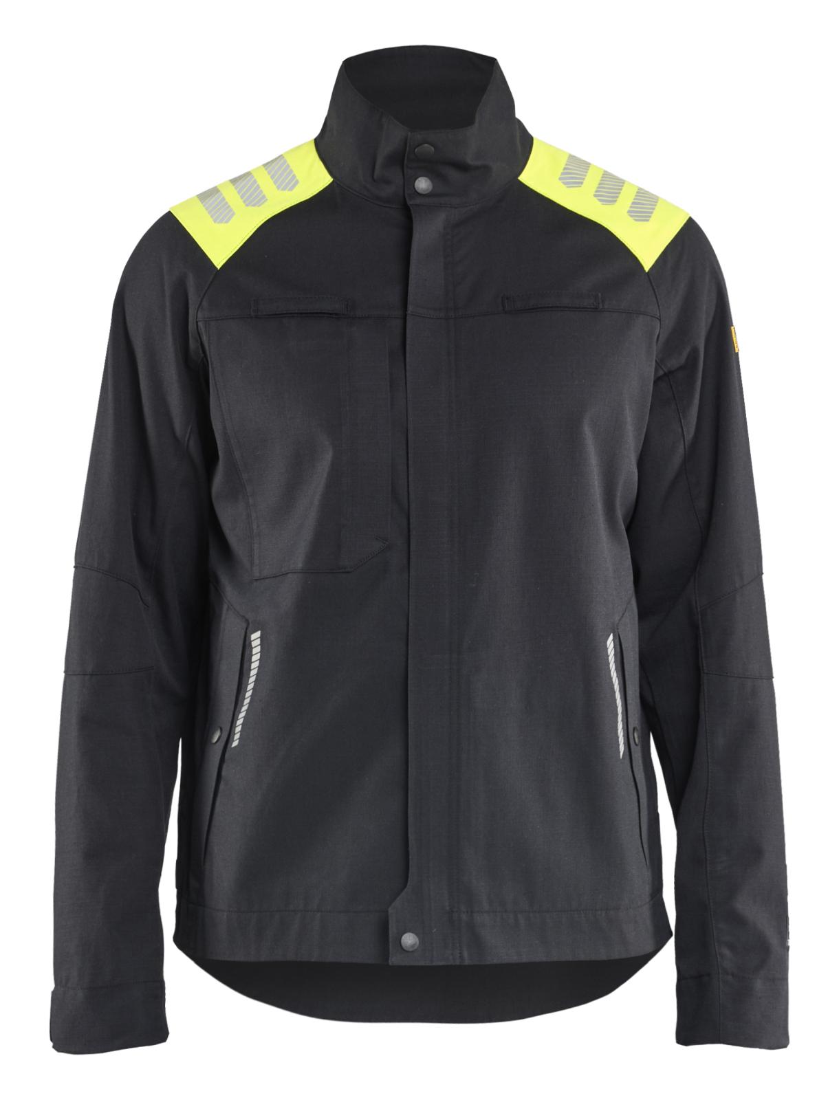 Blaklader Vlamvertragend Multinorm Jack 44071512 inherent zwart-fluo geel(9933)
