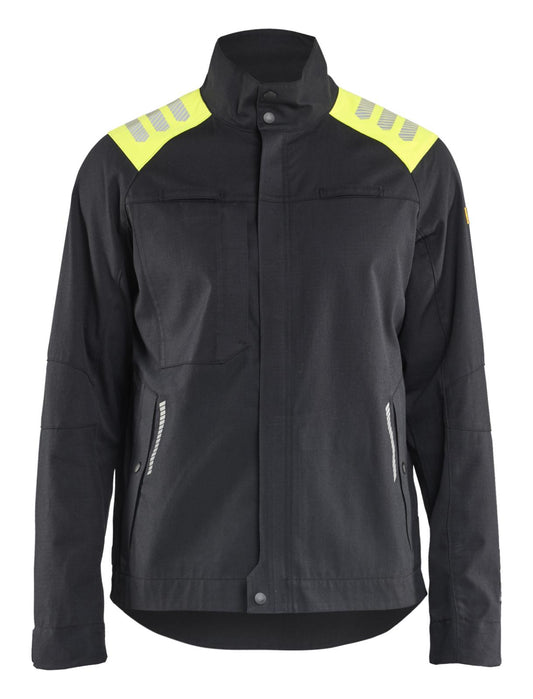 Blaklader Vlamvertragend Multinorm Jack 44071512 inherent zwart-fluo geel(9933)