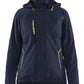 Blaklader Wind regen sneeuw Dames jassen 44081917 winter lichtsgewicht 4-weg stretch donker marineblauw-fluo geel(8633)