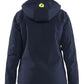 Blaklader Wind regen sneeuw Dames jassen 44081917 winter lichtsgewicht 4-weg stretch donker marineblauw-fluo geel(8633)