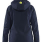 Blaklader Wind regen sneeuw Dames jassen 44081917 winter lichtsgewicht 4-weg stretch donker marineblauw-fluo geel(8633)