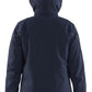 Blaklader Wind regen sneeuw Dames jassen 44081917 winter lichtsgewicht 4-weg stretch donker marineblauw-fluo geel(8633)