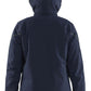 Blaklader Wind regen sneeuw Dames jassen 44081917 winter lichtsgewicht 4-weg stretch donker marineblauw-fluo geel(8633)