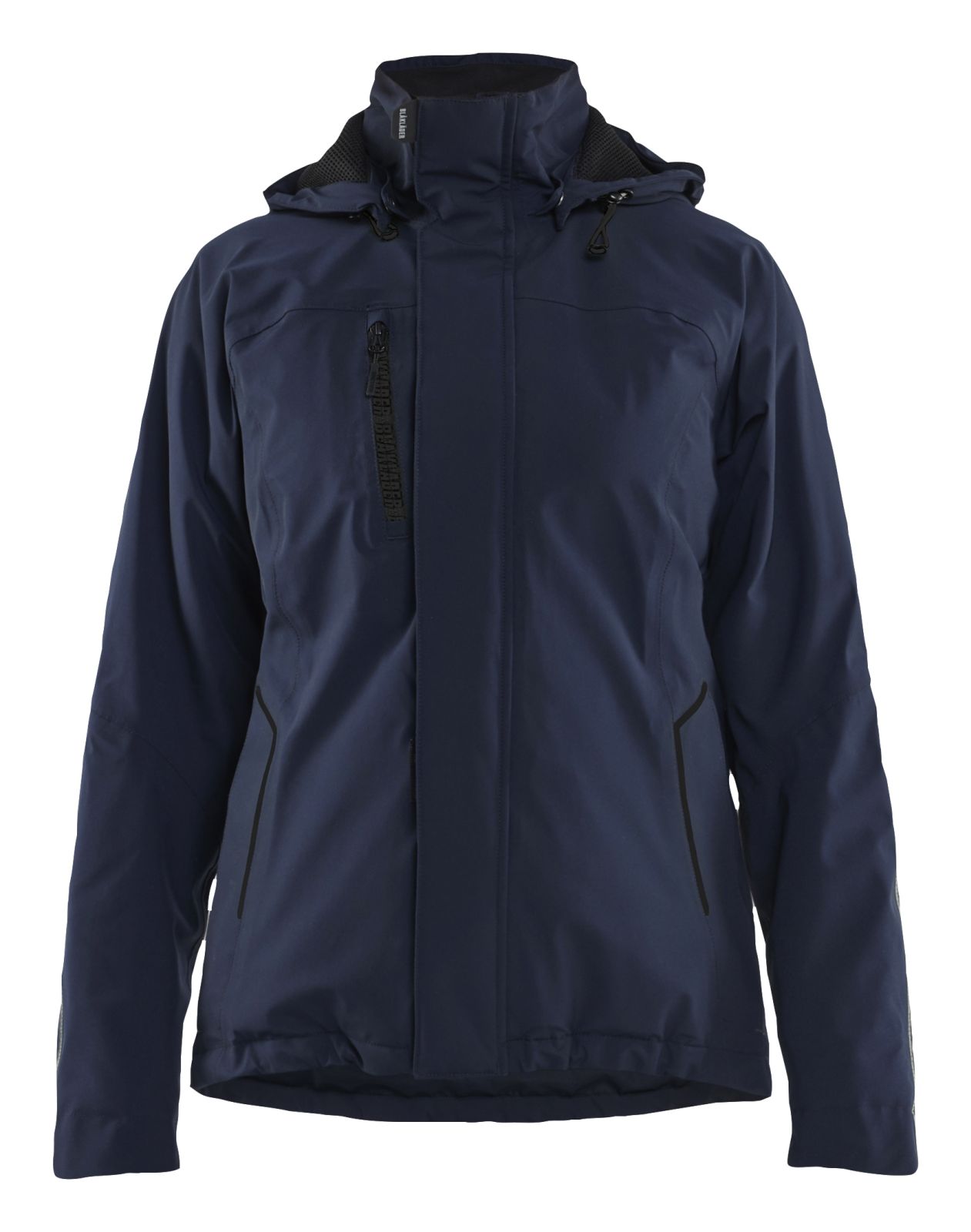 Blaklader Wind regen sneeuw Dames jassen 44081917 winter lichtsgewicht 4-weg stretch donker marineblauw-zwart(8699)