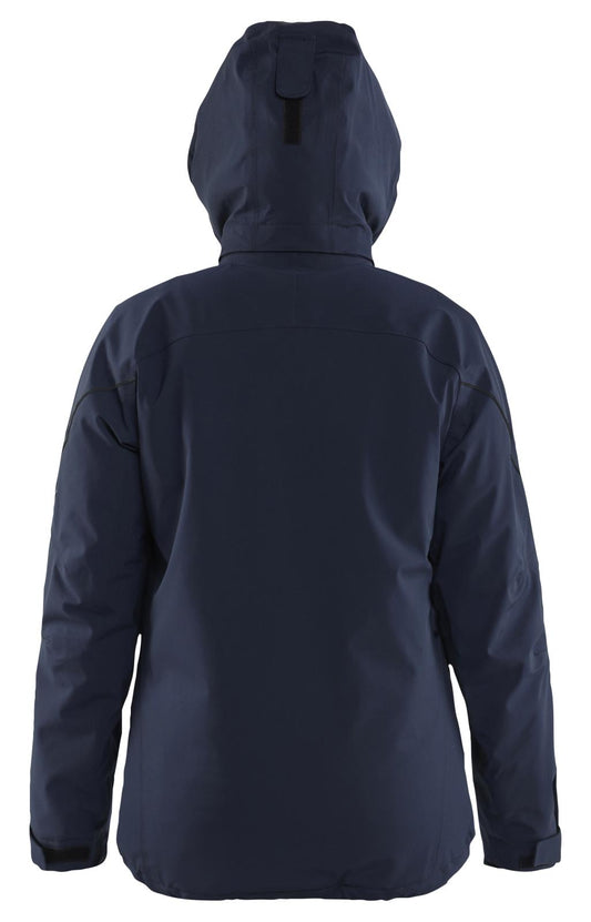 Blaklader Wind regen sneeuw Dames jassen 44081917 winter lichtsgewicht 4-weg stretch donker marineblauw-zwart(8699)