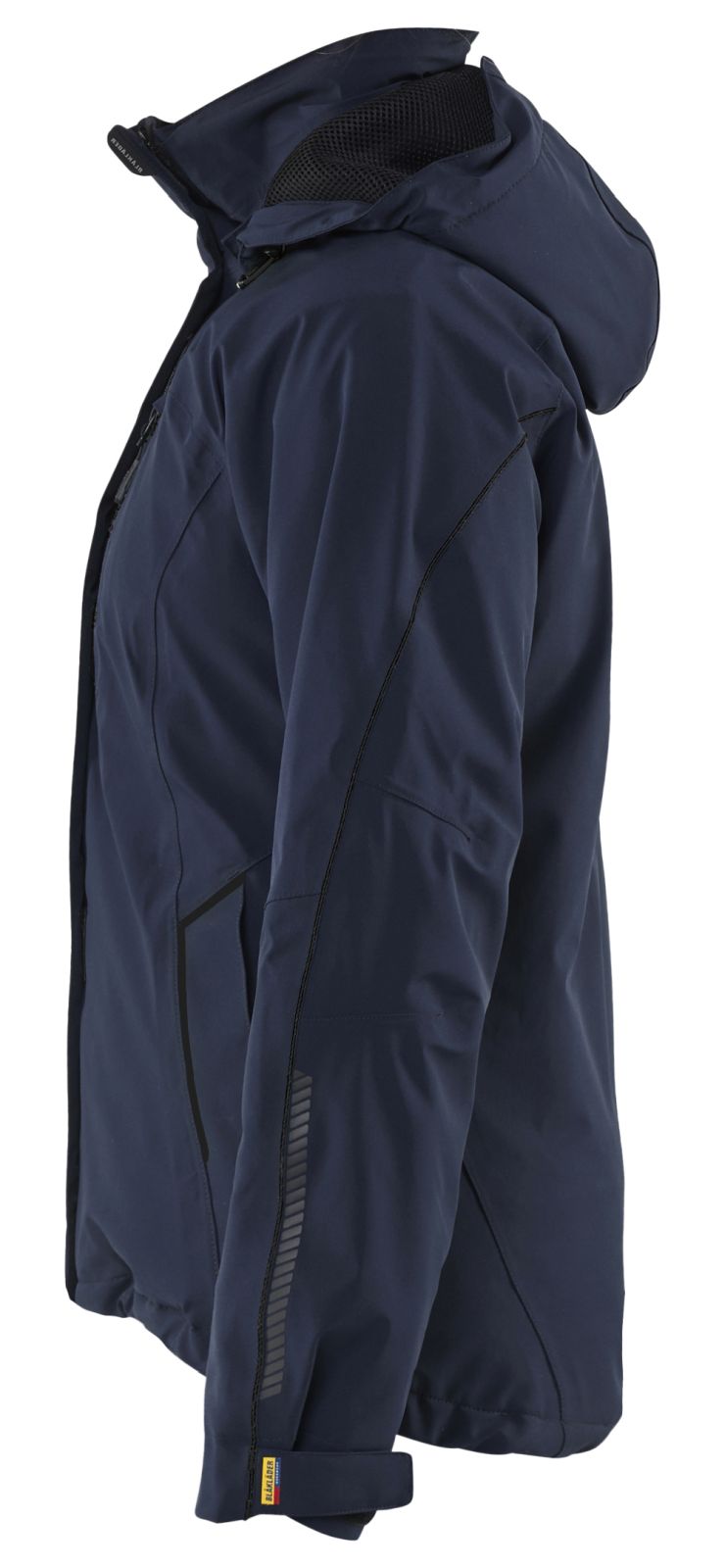 Blaklader Wind regen sneeuw Dames jassen 44081917 winter lichtsgewicht 4-weg stretch donker marineblauw-zwart(8699)