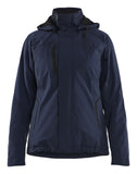 Blaklader Wind regen sneeuw Dames jassen 44081917 winter lichtsgewicht 4-weg stretch donker marineblauw-zwart(8699)