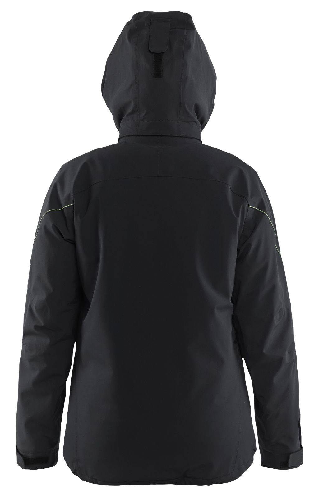 Blaklader Wind regen sneeuw Dames jassen 44081917 winter lichtsgewicht 4-weg stretch zwart-fluo geel(9933)