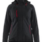 Blaklader Wind regen sneeuw Dames 4-weg stretch Winterjassen 44081917 lichtgewicht zwart-rood(9956)