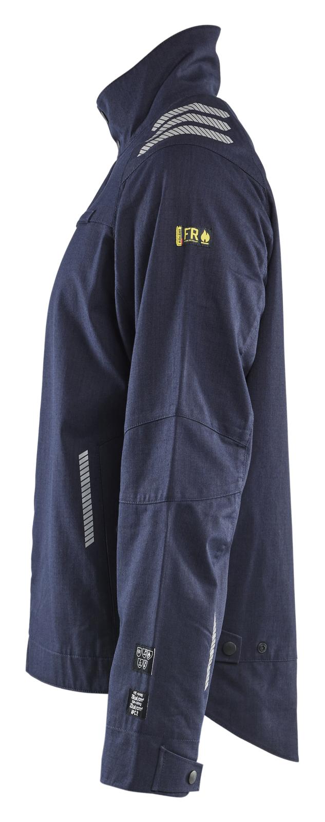 Blaklader Vlamvertragend Multinorm Jack 44171512 APC 2 inherent vlamwerend antistatisch reflectie marineblauw(8900)