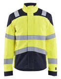 Blaklader Vlamvertragend Multinorm Jack 44181512 APC 2 inherent vlamwerend antistatisch reflectie fluo geel-marineblauw(3389)